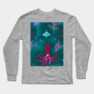 Ocean design Long Sleeve T-Shirt